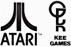 Atari / Kee Games, July 1975 logos